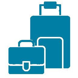 Cosmos Corfu Airport Car Rentals Luggage Icon